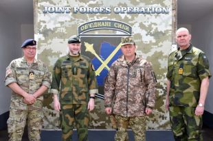 Военные атташе Швеции, Норвегии и Дании посетили Донбасс