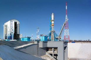 Пуск ракеты-носителя «Союз-2.1б» с космодрома Восточный.