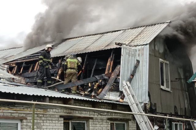 45-летняя женщина погибла при пожаре в доме №2 на ул. Суматовке в Пензе