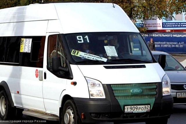 Для маршрутных такси в Рязани усилят контроль в вечернее время