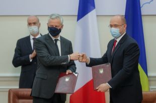 Украина и Франция заключили четыре межправительственные соглашения