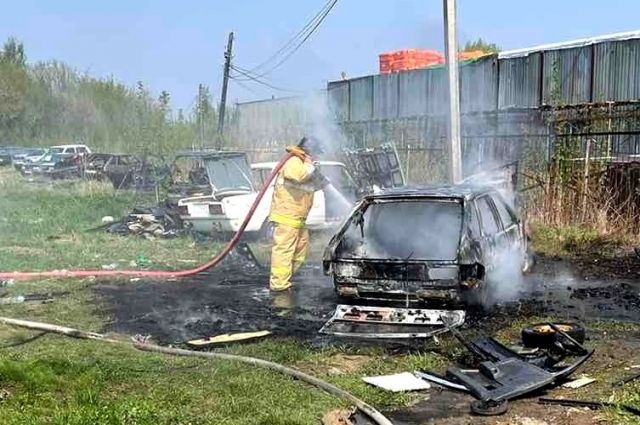 С начала года в республике произошло 35 возгораний автомобилей
