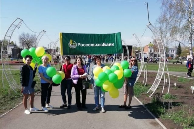 Россельхозбанк встретил 9 мая с жителями Челябинской и Курганской области