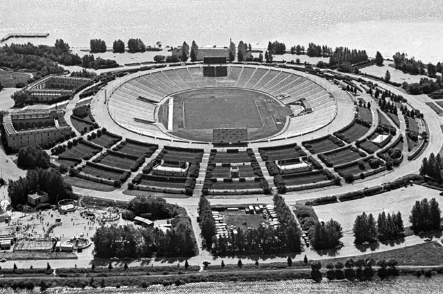 Стадион имени Кирова. Ленинград, 1977 г.