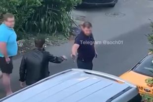 Перестрелка в Адлере на улице Гоголя из-за парковки.