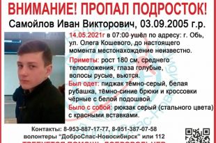 Волонтеры просят жителей Новосибирской области быть бдительными и обращать внимание на прохожих на улице: возможно, один из них — пропавший подросток.