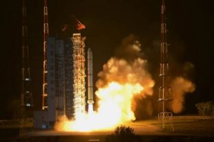 Китай успешно запустил на орбиту новый океанографический спутник.
