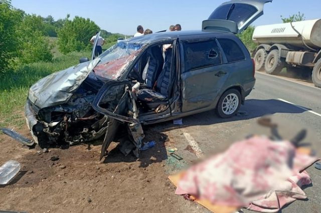 На дороге Грачевка – Бузулук произошла авария.