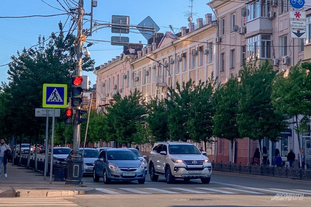 Улица Красная.