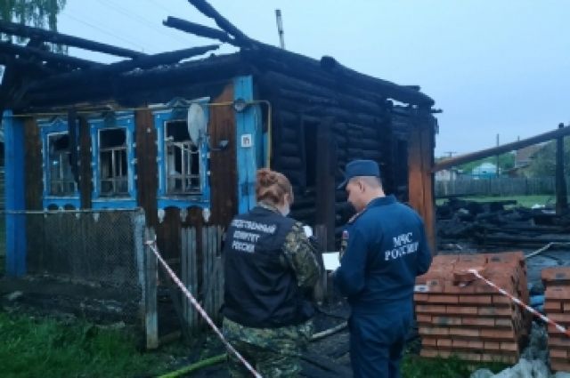 Семья из шести человек погибла на пожаре в Увинском районе Удмуртии