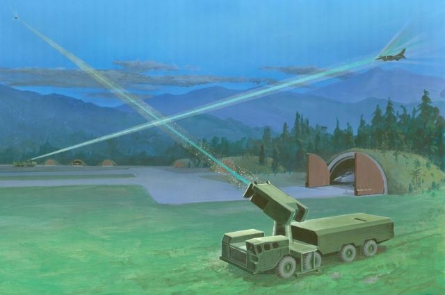 Русский мобильный лазер, защищающий аэродром, Эдвард Л. Купер, 1987 г.