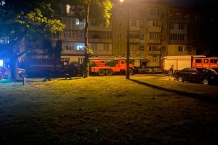 В Ивано-Франковске произошел пожар в многоэтажке: пострадал один человек