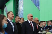 Игорь Шувалов посетил открытие ледового дворца «Кузбасс» 20 мая.