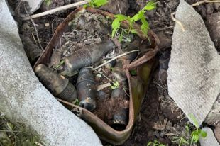 В Донецкой области обнаружили схрон с артиллерийскими взрывателями
