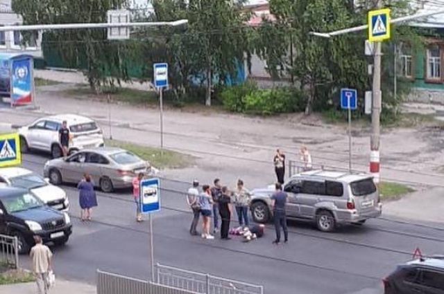 На улице Кирова в Ульяновске сбили женщину