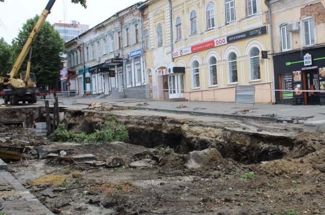 Реконструкция улицы Московской в Пензе