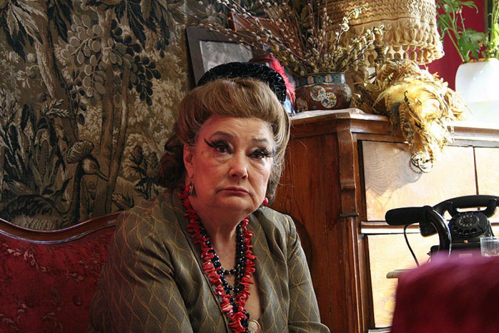 Актриса Татьяна Самойлова в роли Маргариты Ивановны (2008 год)
