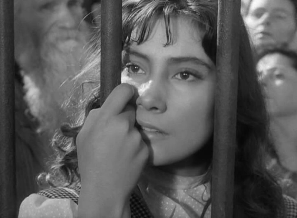 Актриса Татьяна Самойлова в роли Вероники (1957 год)