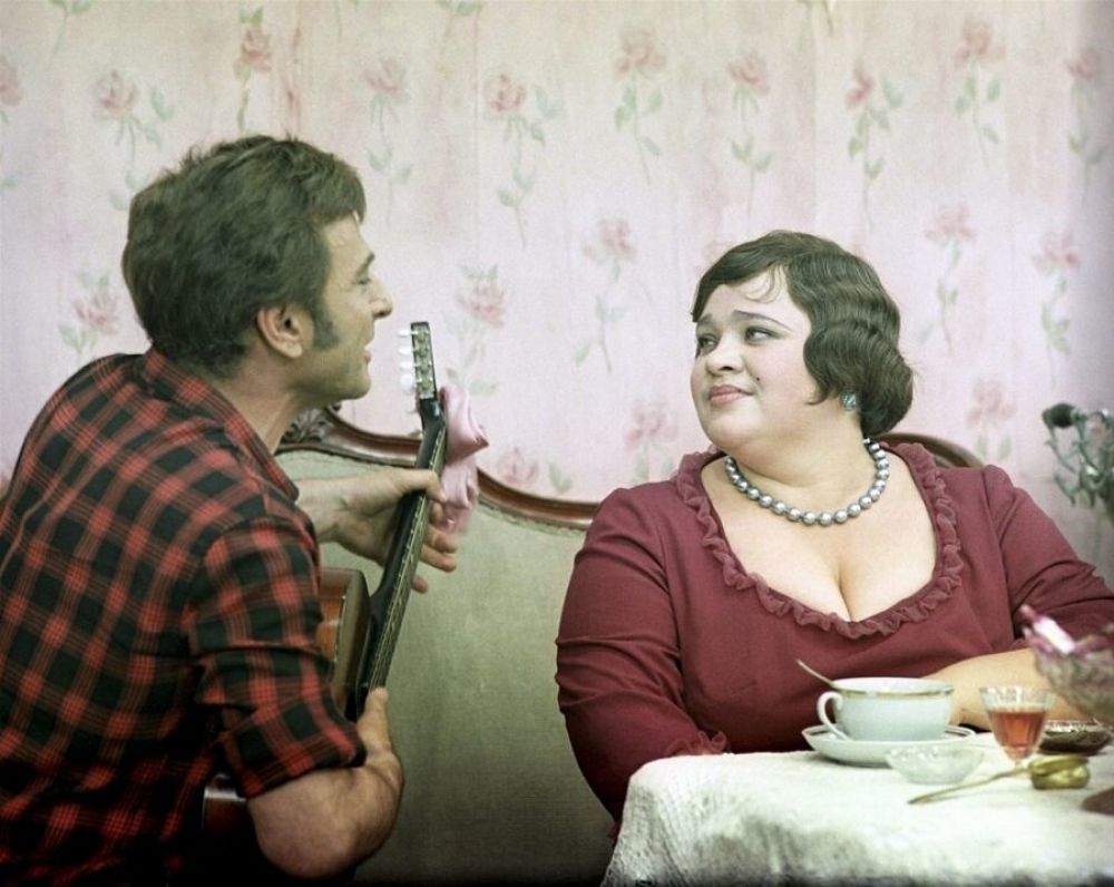 Актриса Наталья Крачковская в роли Мадам Грицацуевой (1971 год)