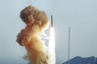 Пуск ракеты LGM-30G Minuteman III 8 июня 1994 года.