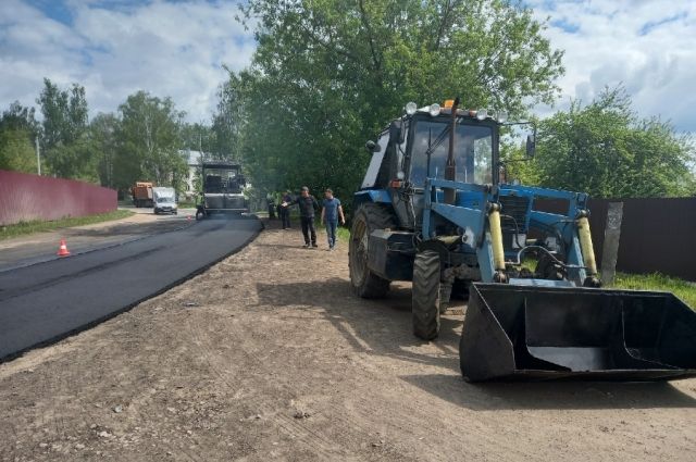 В Рыбинске проводят дорожный ремонт картами