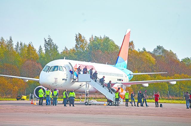 Самолет из Пскова начал летать в Анапу
