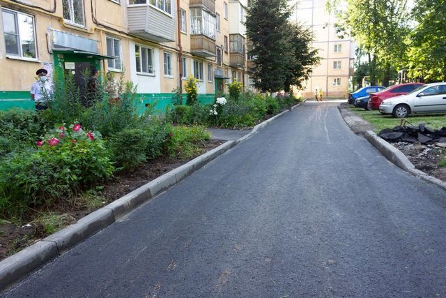 Псковская область получит допфинансирование на ремонт дворовых территорий
