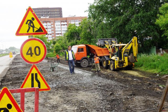 Дороги на 11 улицах отремонтируют в Новосибирске 5 июня