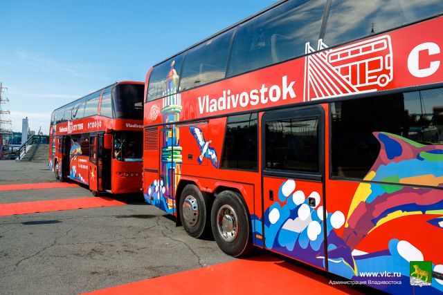 Владиовосток обзавелся даблдекерами — двухэтажными автобусами