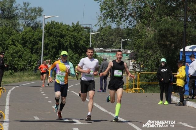 В Омске состоялся "Зелёный марафон" Сбера