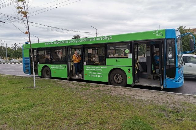 В Туле заработал экскурсионный автобус