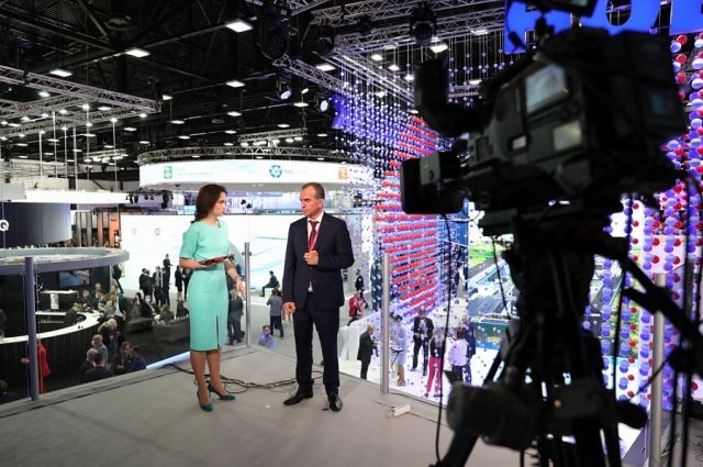 Губернатор Вениамин Кондратьев в интервью журналистам рассказал об итогах участия региональной делегации