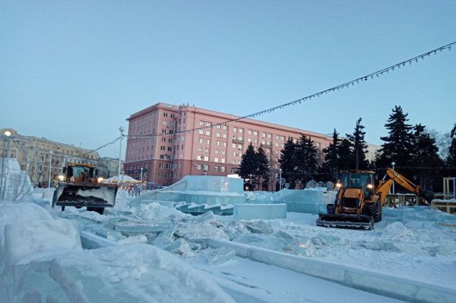 Ледовый городок в Челябинске станет «Сказочным лесом»