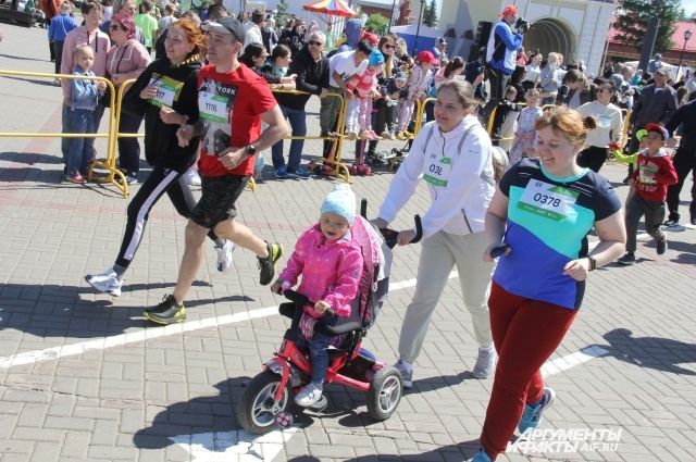 Более 2,5 тыс. жителей Омской области пробежали «Зелёный марафон»