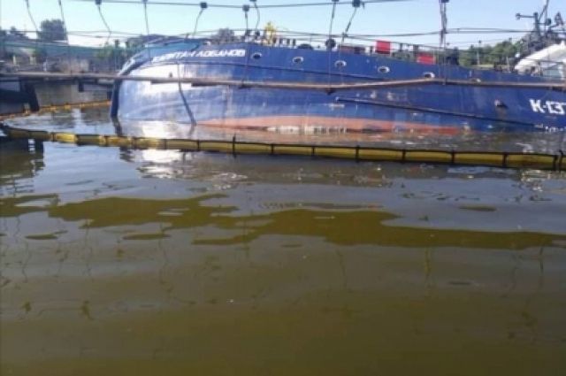 В Калининградской области затоплен траулер «Капитан Лобанов»