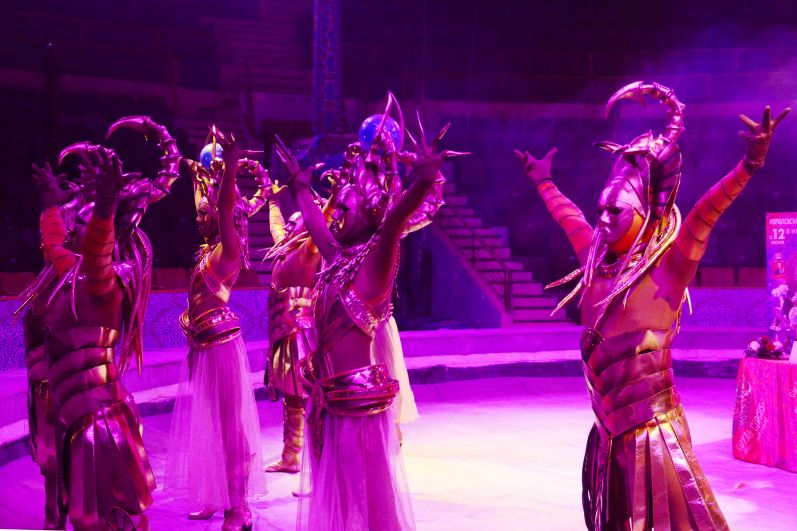 Шоу Гии Эрадзе «Песчаная сказка» в Иркутском цирке