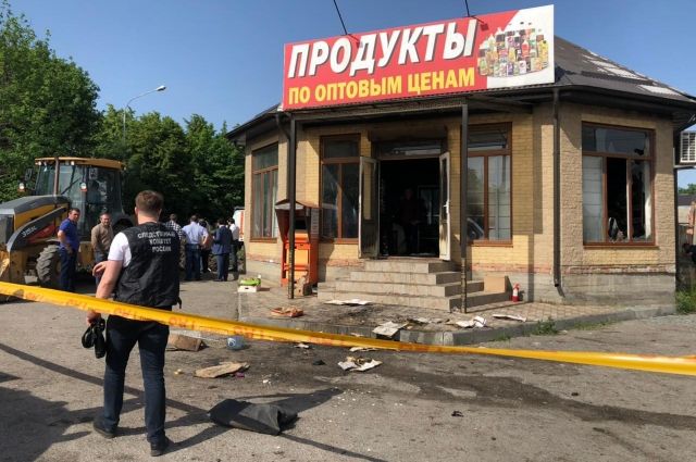 Следком Ингушетии возбудил дело о взрыве в магазине после смерти продавщицы