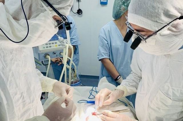 Красноярские врачи провели успешные операции на сердце малышкам.