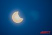 Пик солнечного затмения 10 июня 2021 года. Вид из Перми.