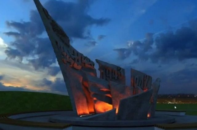 Памятник «Знамя Победы» в Идрице будет медным