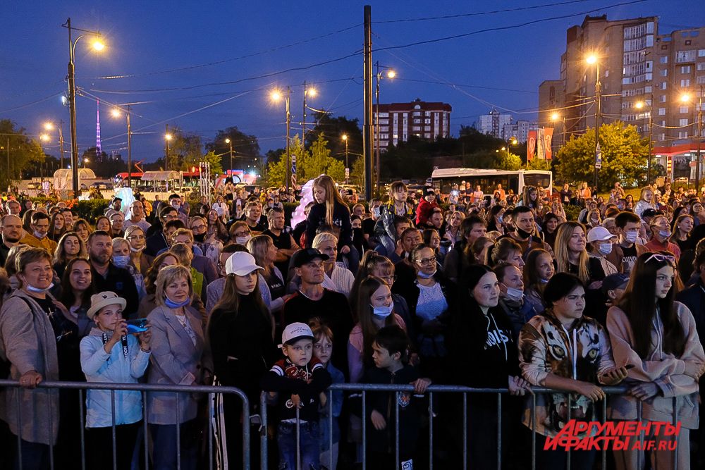 День города Перми в сквере им. Татищева 11 июня 2021 года.