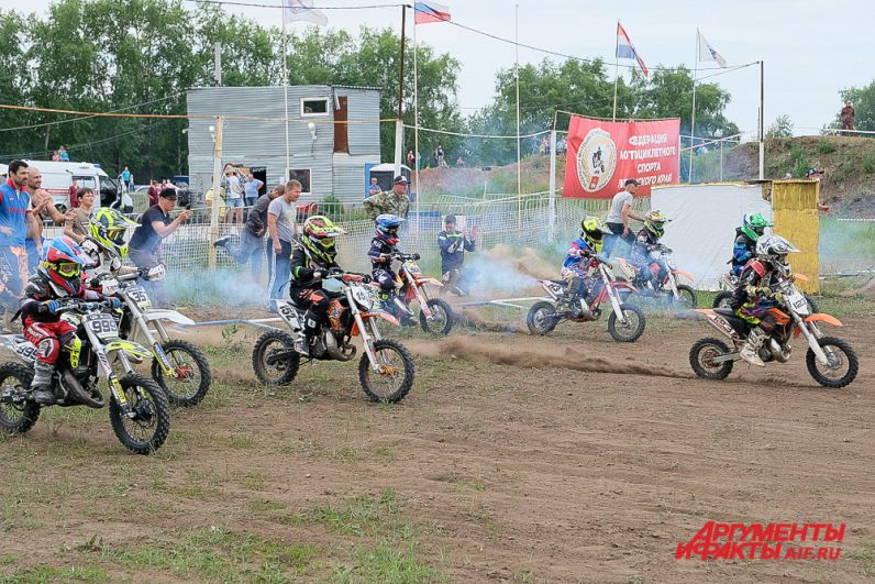 Первенство города Перми по мотоциклетному спорту.