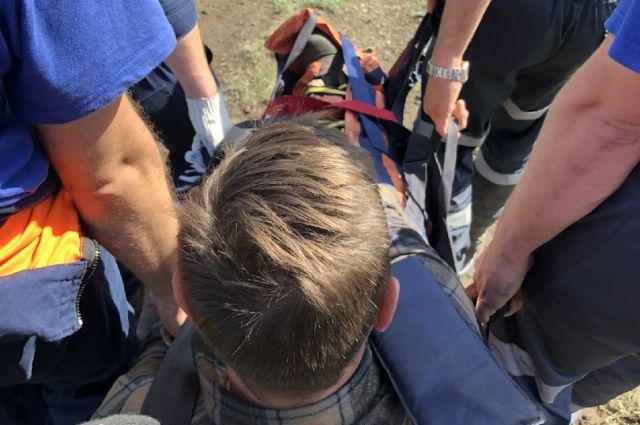 Спасатели помогли челябинцу, сломавшему ногу во время отдыха в Башкирии