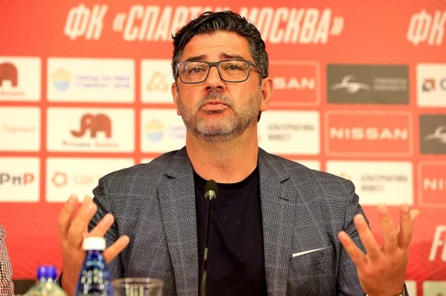 «Спартак» официально представил Руя Виторию в качестве главного тренера