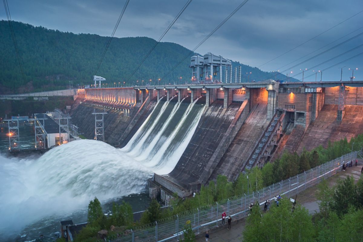 Красноярская ГЭС на 4 дня снизит объем сброса воды