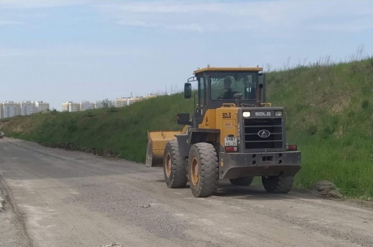 В красноярском мкр. Солнечный начался ремонт пр. Молодёжный | АиФ Красноярск