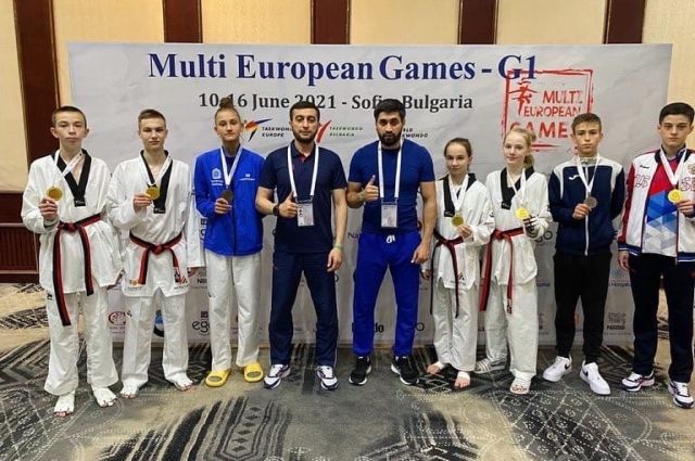 Самарские тхэквондисты завоевали золото на Мультиевропейских играх