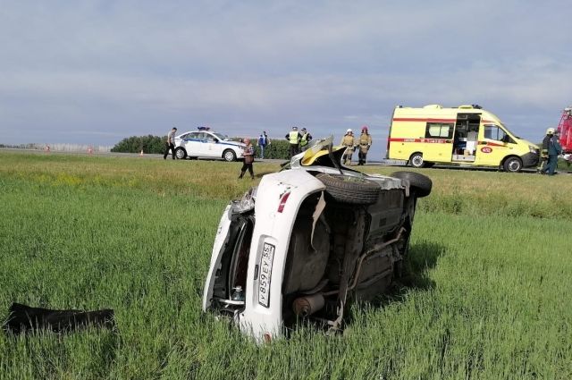 В Омском районе в ДТП погибла 58-летняя пассажирка иномарки