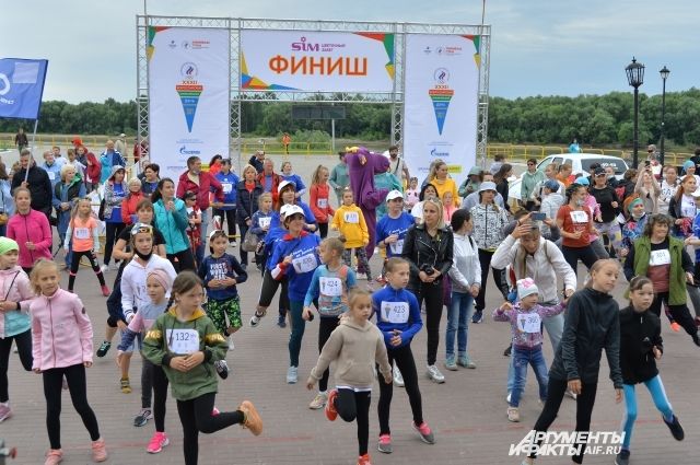 Цветочный забег в Омской крепости 20 июня 2021 года