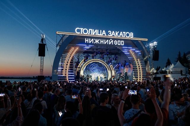Более шести тысяч нижегородцев побывали на фестивале «Столица закатов»